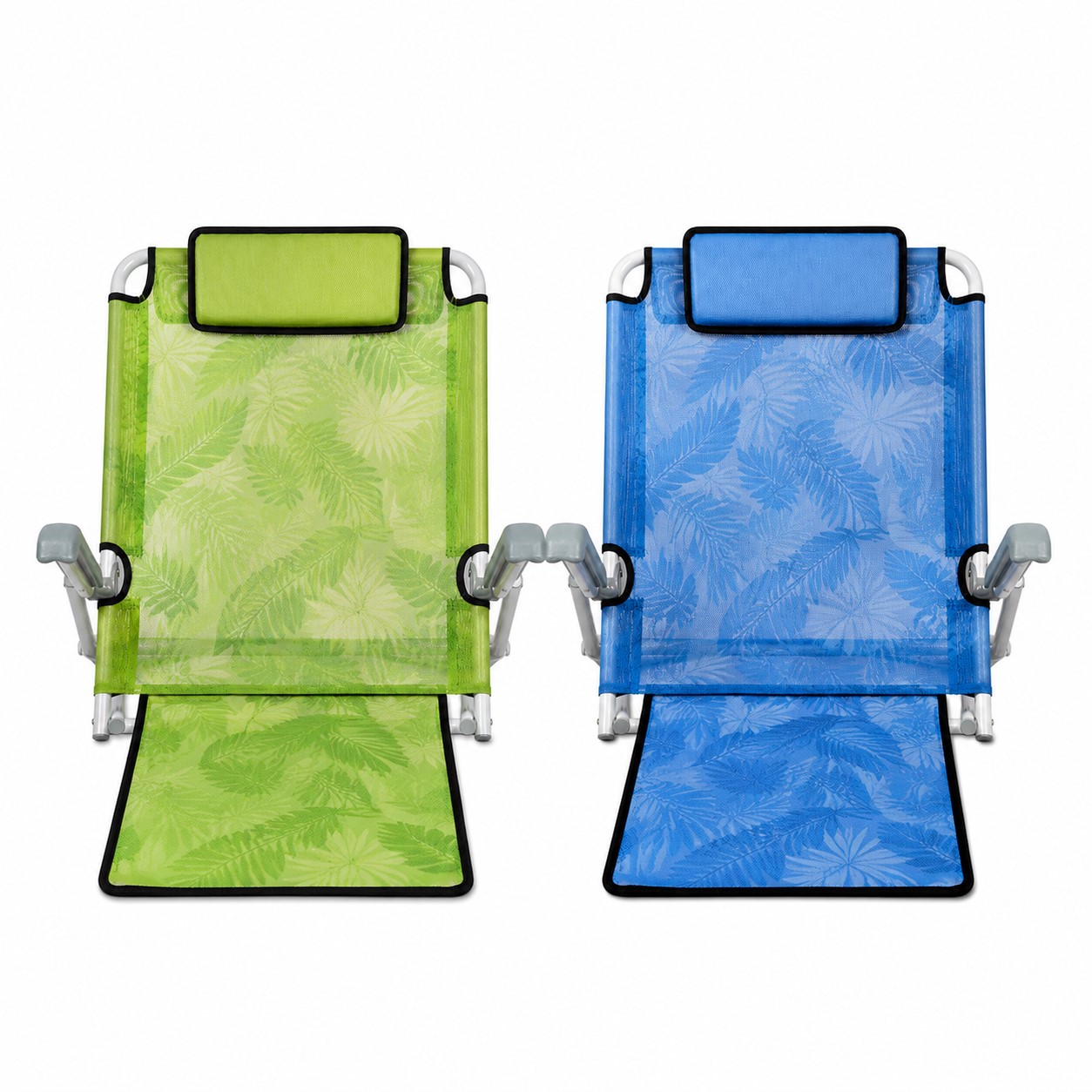 Five Position Nylon Mesh Chaise Lounge