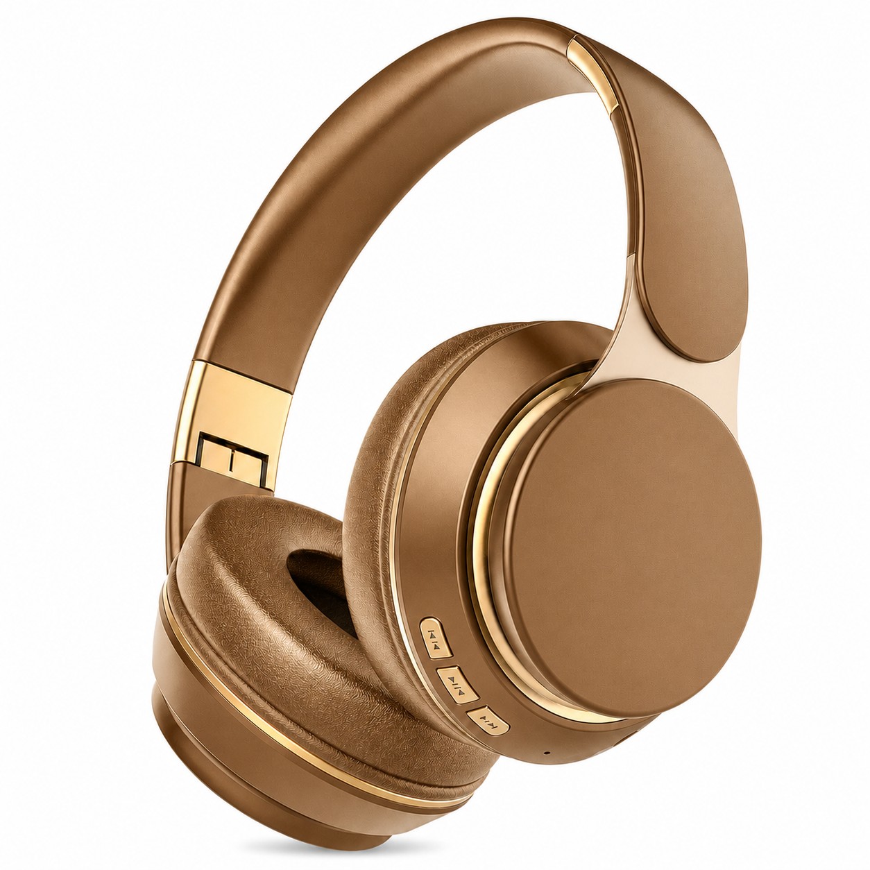 Wireless Gaming Headset With Microphone — Bronze Gold