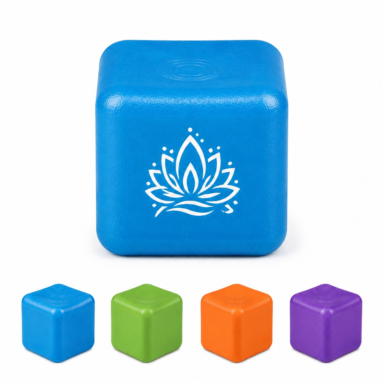 Frosted TPR Cube Stress Toy