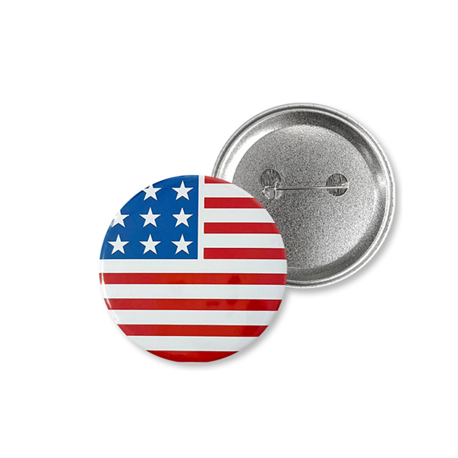 Round Metal Pinback Button — view 2