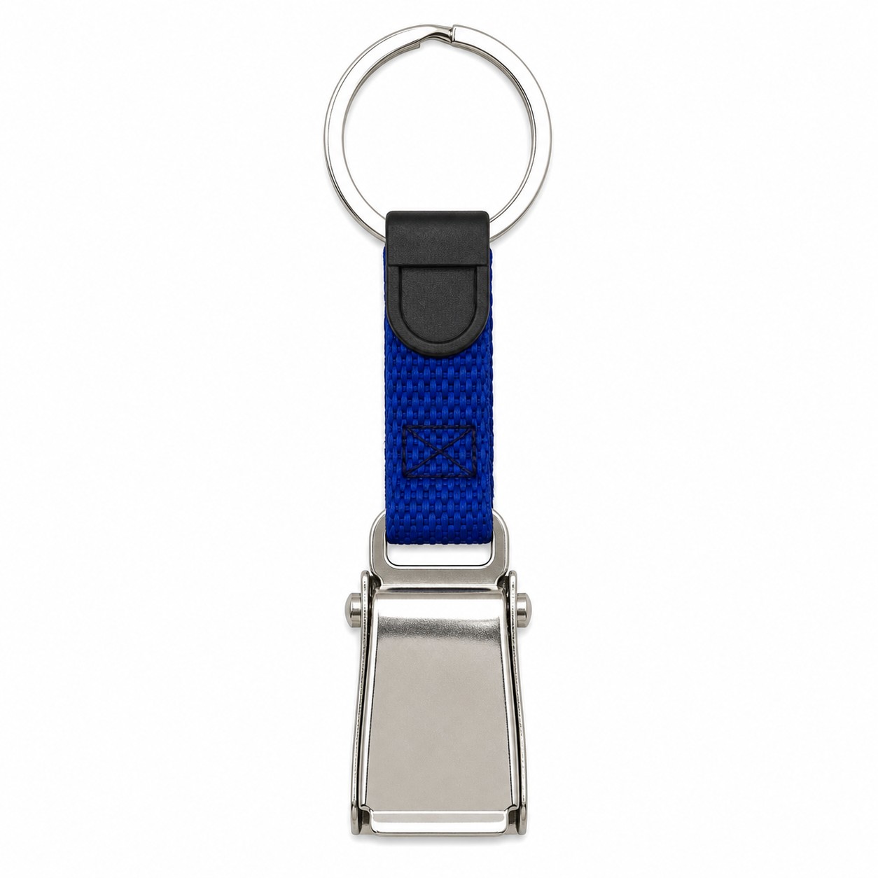 Aircraft Seat Belt Buckle Keychain — view 2