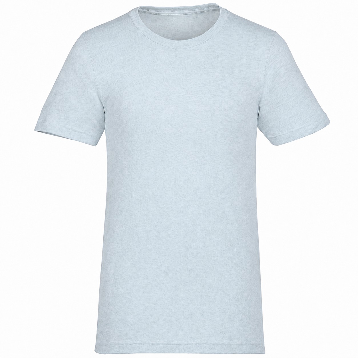 Heather Ringspun Crewneck T Shirt — view 2