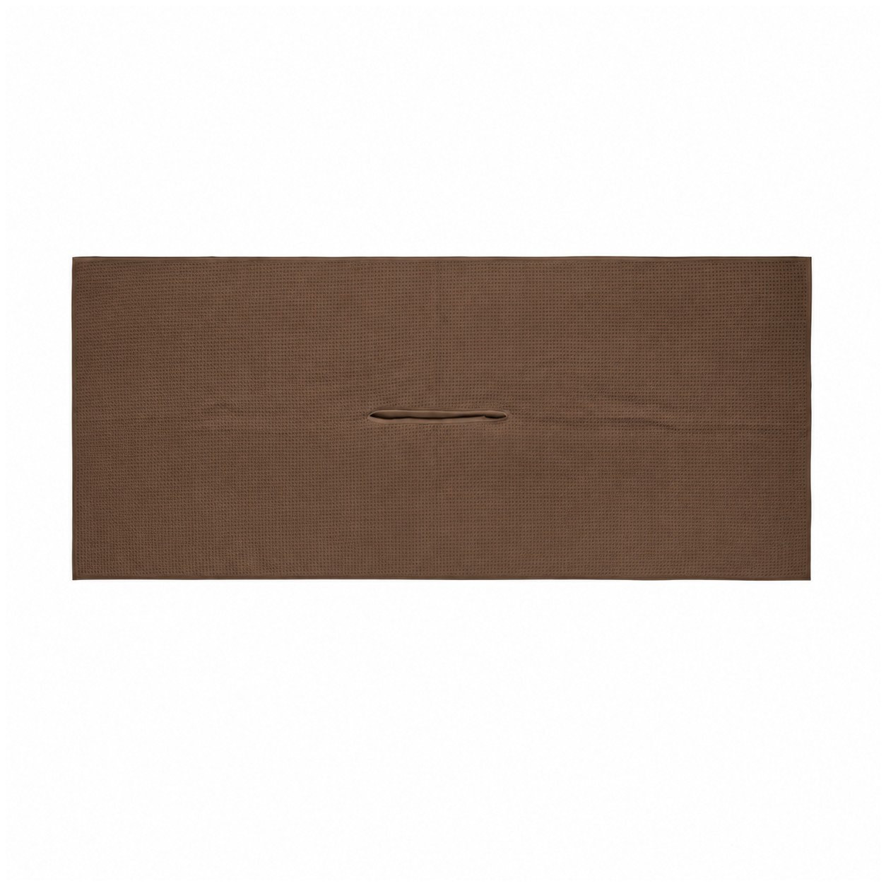 Microfiber Caddie Towel With Club Slit — Brown
