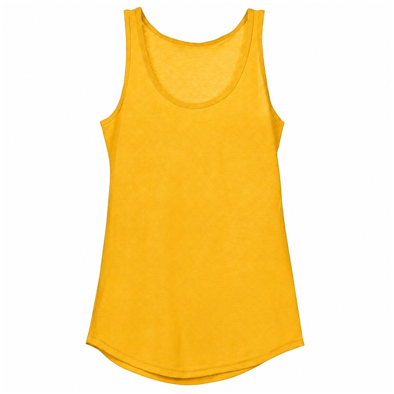 Ladies Cotton Classic Tank Top — Gold