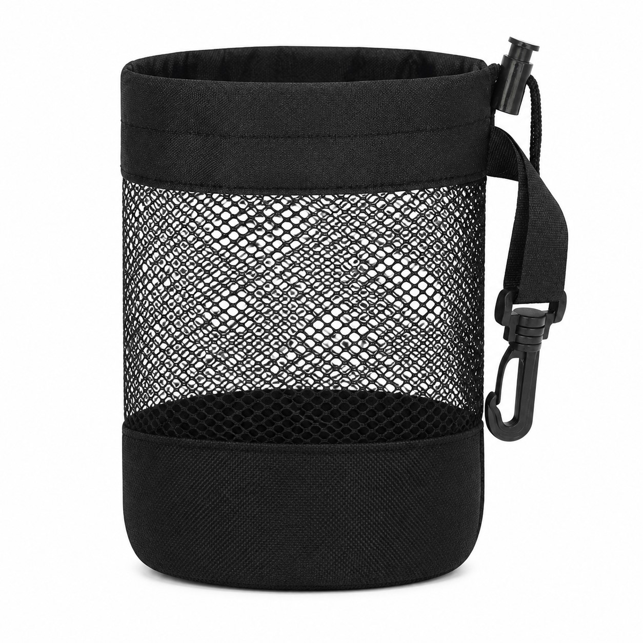 Nylon Mesh Golf Ball Drawstring Pouch — view 2