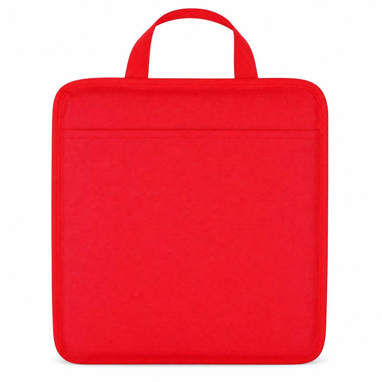 Handled Polyester Foam Stadium Seat Cushion — view 2