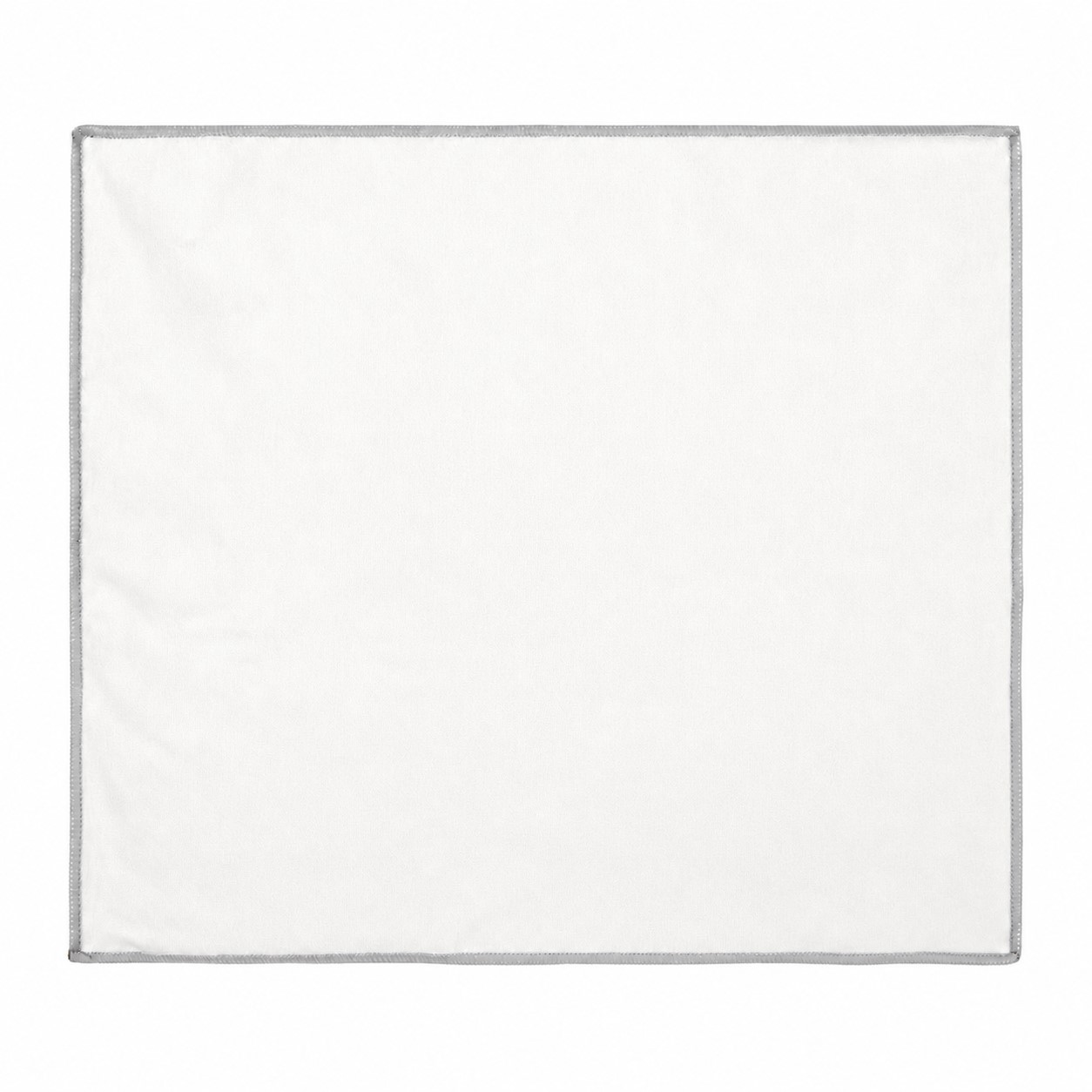 Polyester Cotton Rally Hand Towel — White