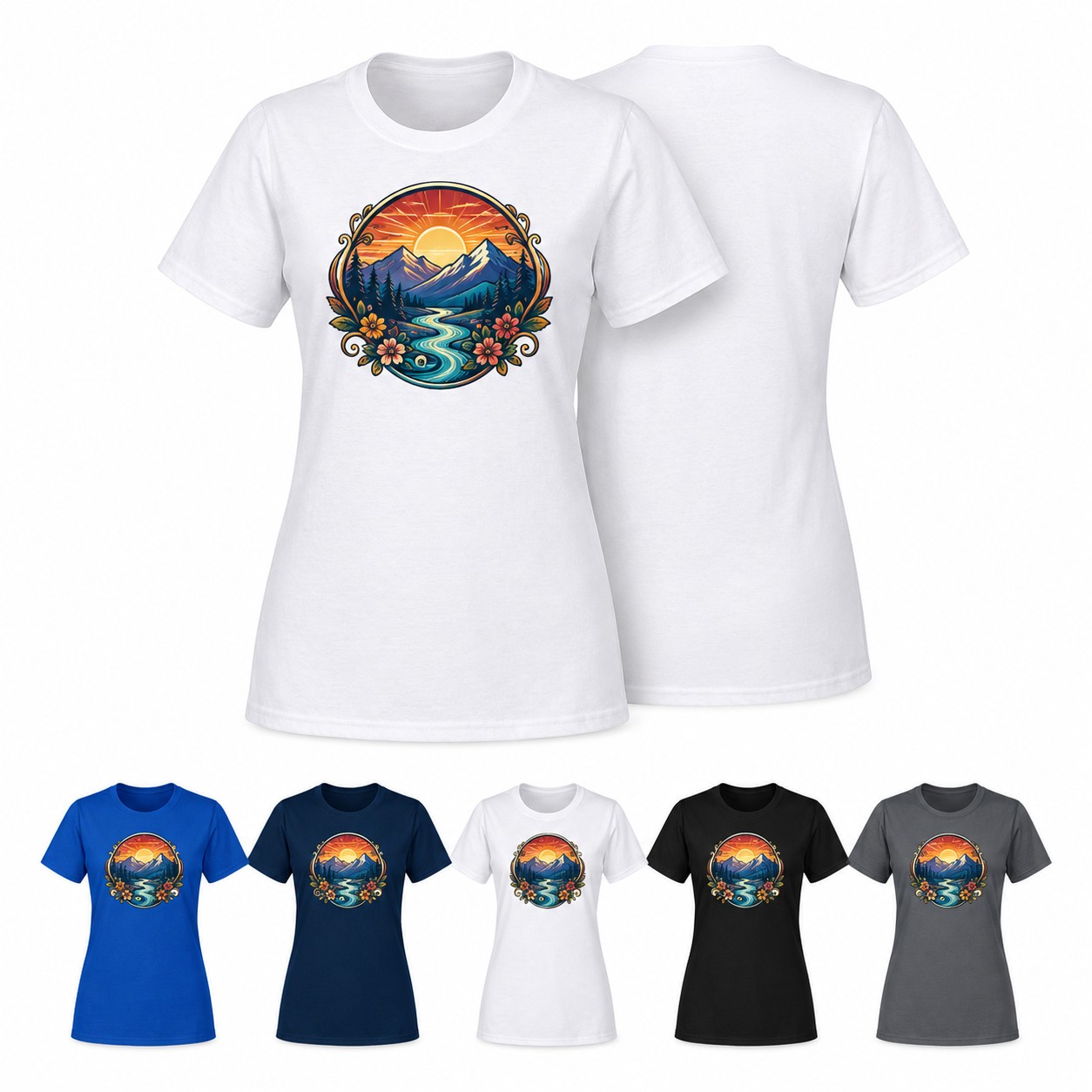 Ladies Blend Short Sleeve Tee