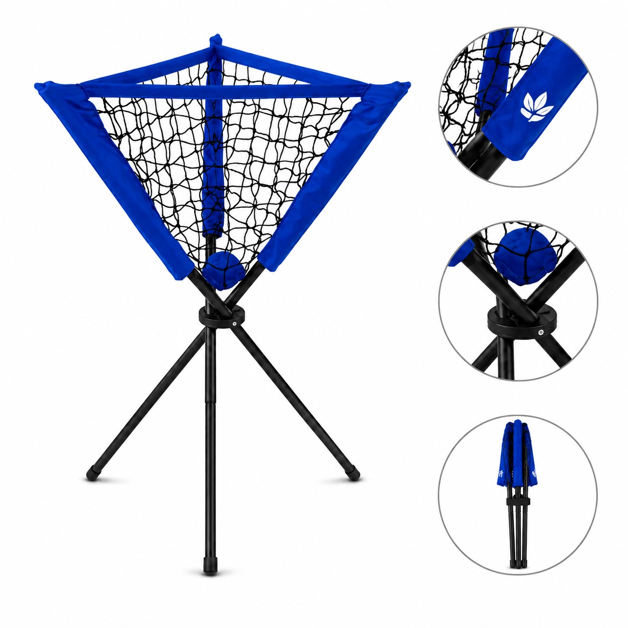 Portable Tripod Ball Caddy Stand