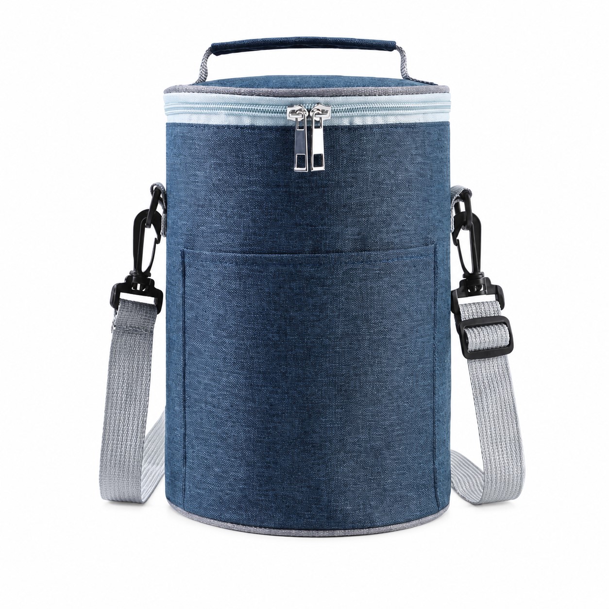 Round Oxford Insulated Lunch Bag — view 2