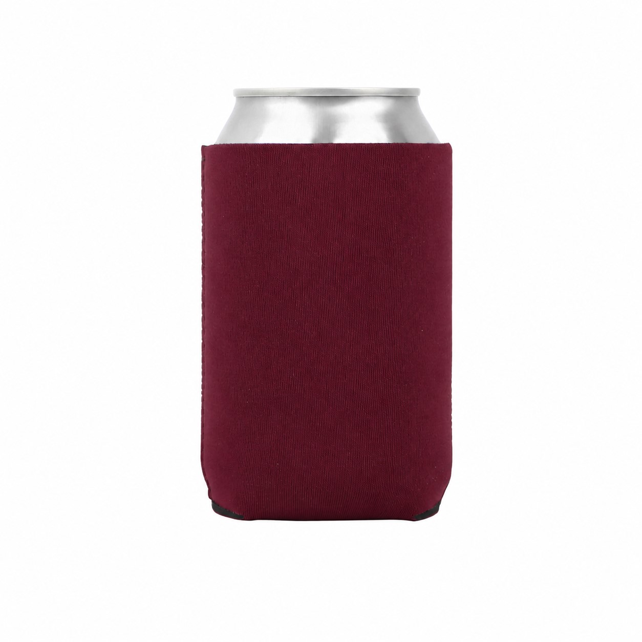 12 Oz Neoprene Can Insulator — Burgundy Red