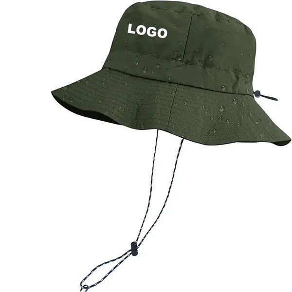 Side Toggle Polyester Bucket Hat — view 2