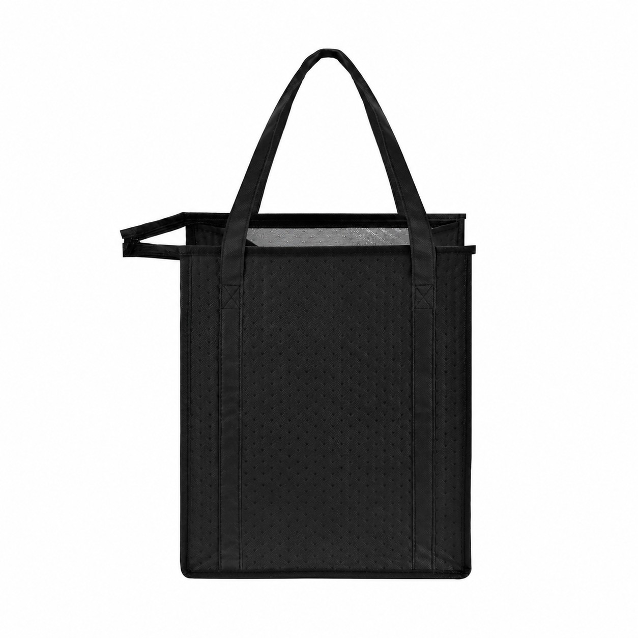 Reinforced Handles Cooler Tote — Black