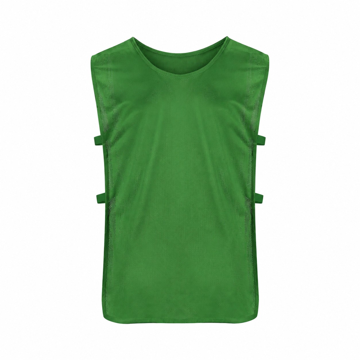 Elastic Side Training Pinnies — Grass Green