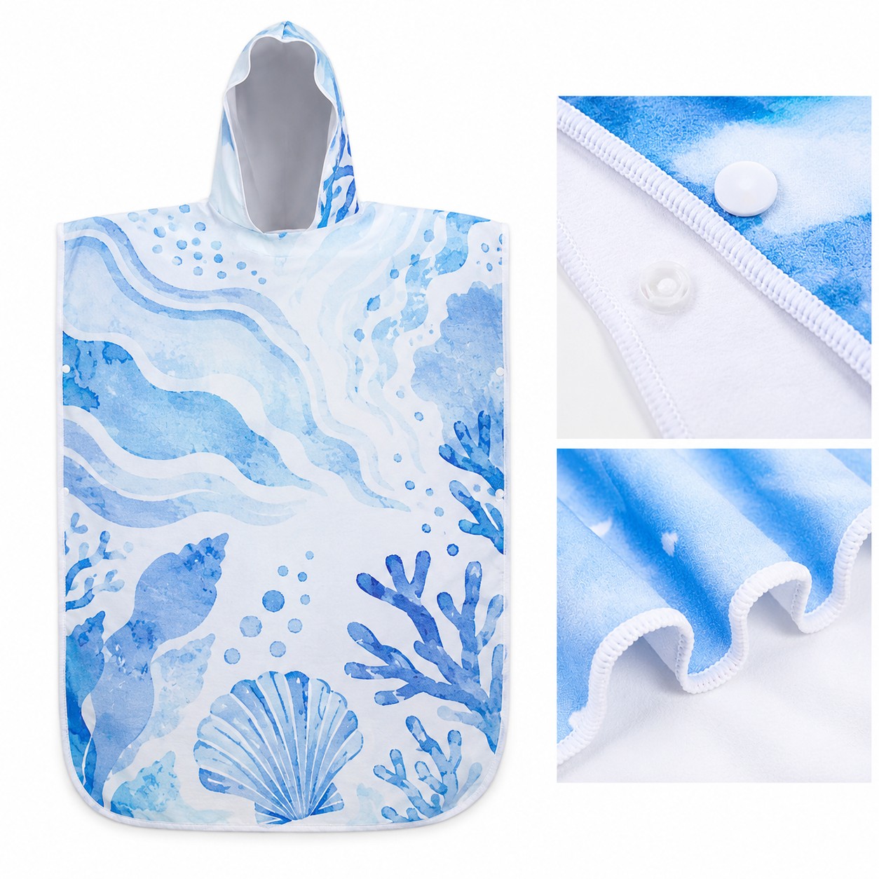 Adult Hooded Towel Poncho