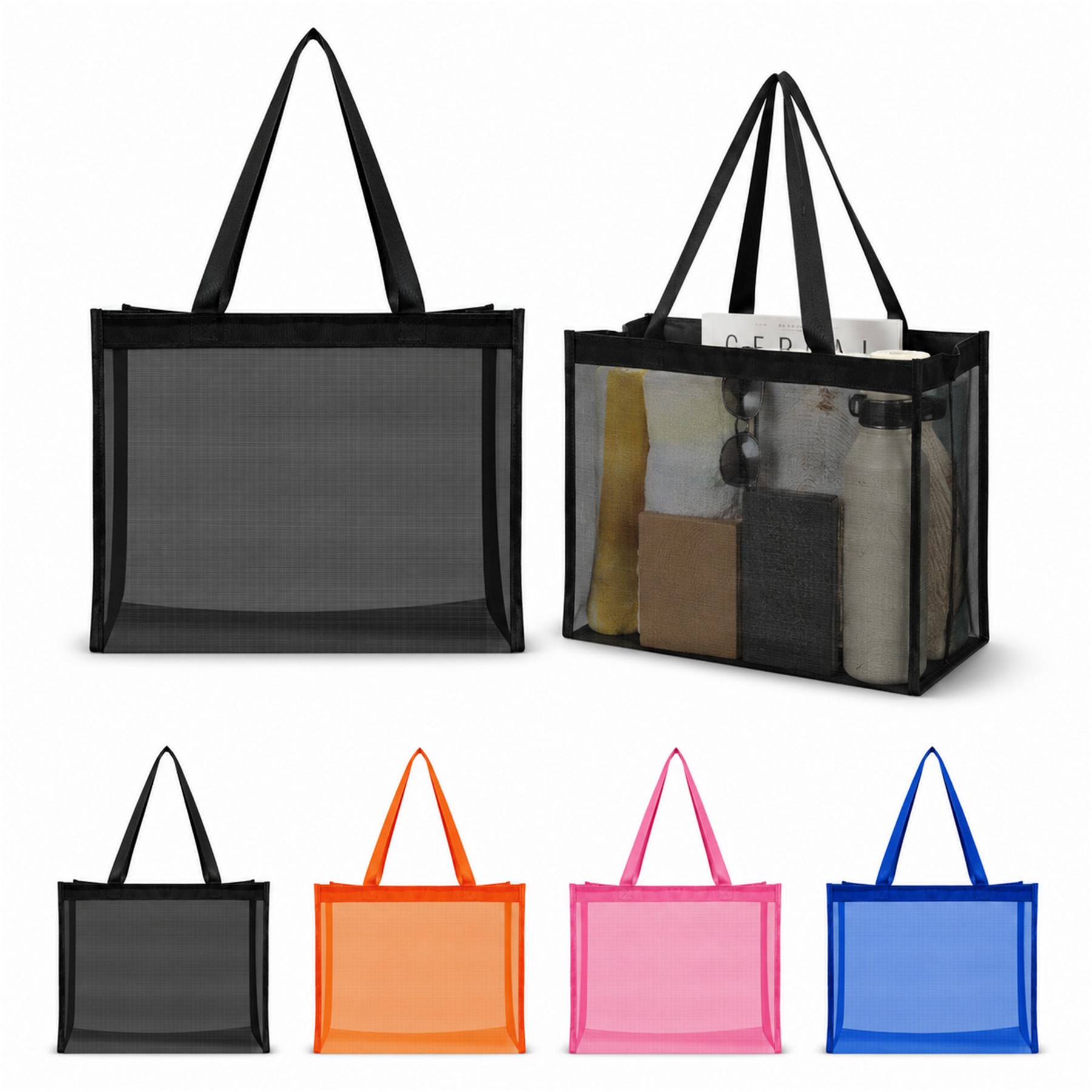 Nylon Reinforced Handles Tote Bag