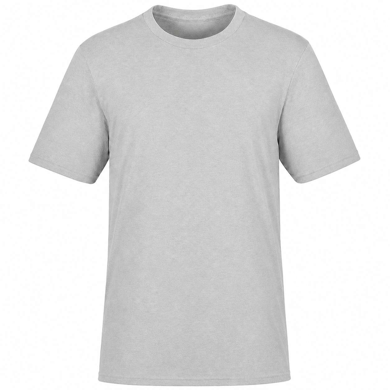 Tri Blend Short Sleeve Tee — Silver