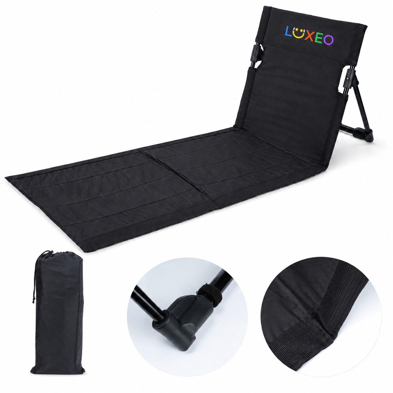 Portable Oxford Lounger Chair