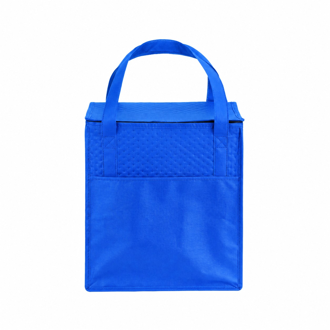 Insulated Non-Woven Shopping Tote — Royal Blue