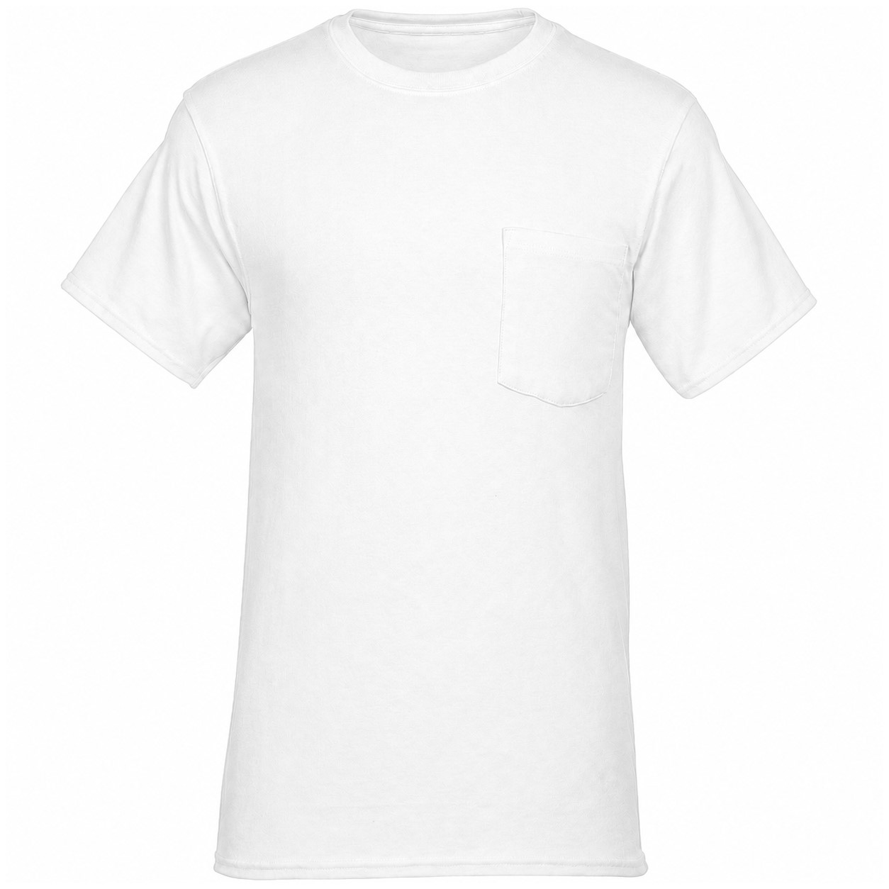 Reinforced Pocket Workwear T Shirt — White