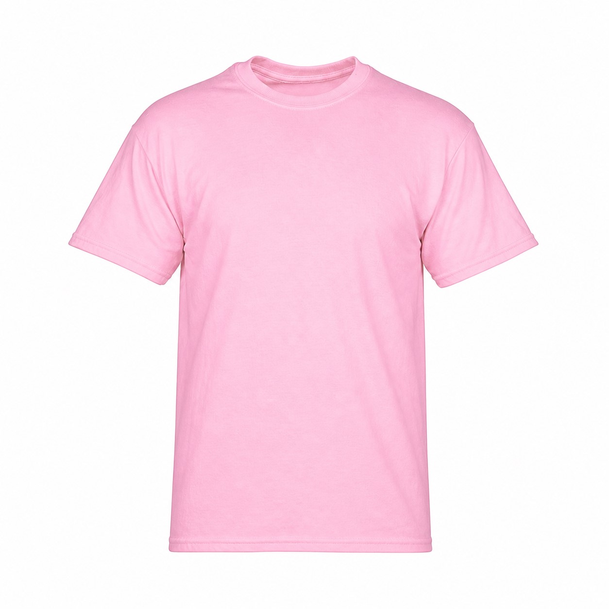 Durable Cotton Crewneck Event Tee — Pink