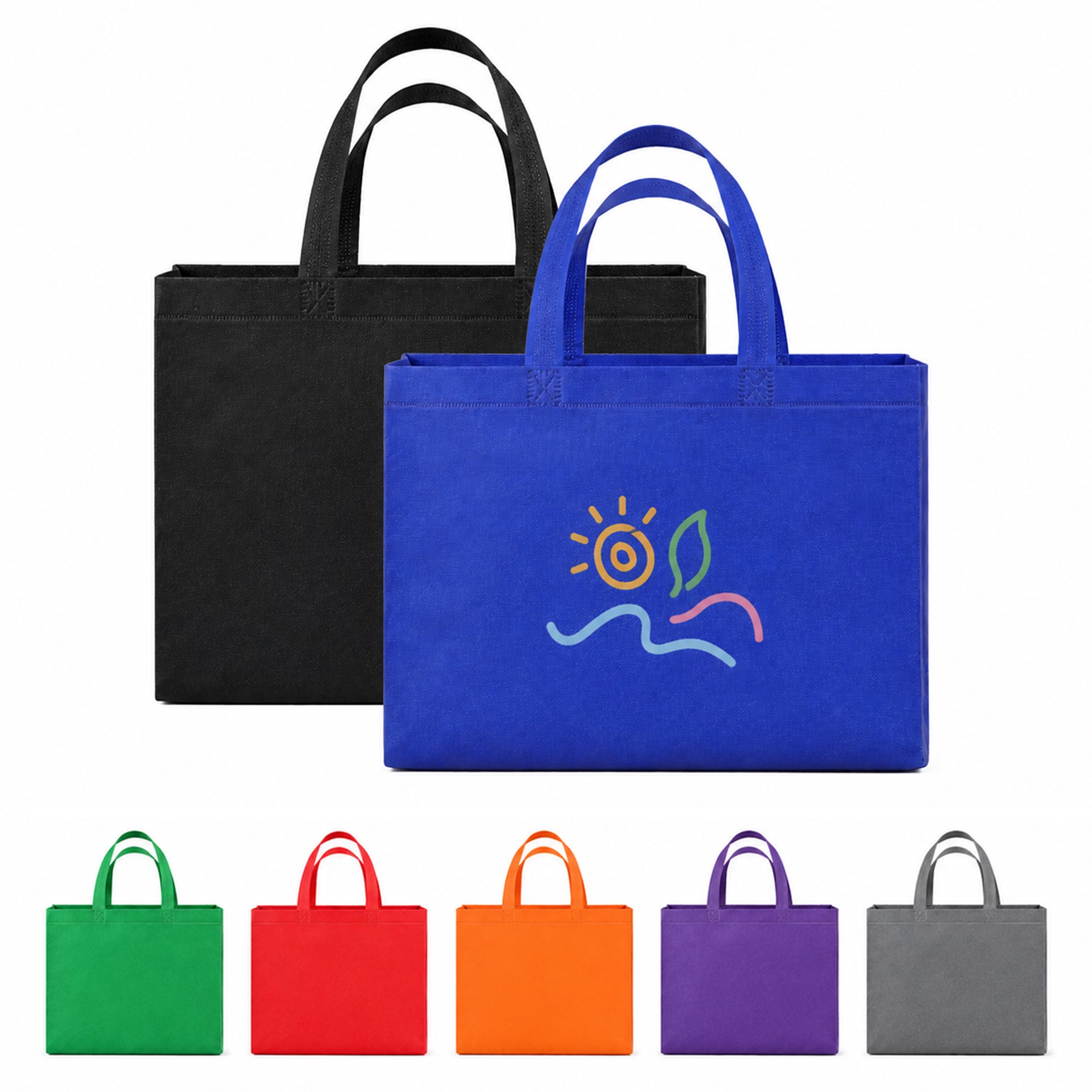 Large Non-Woven Polypropylene Grocery Tote
