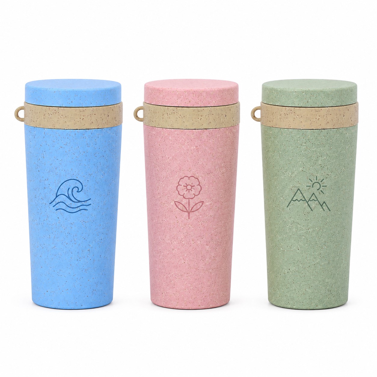 Wheat Straw Cup With Double Layer