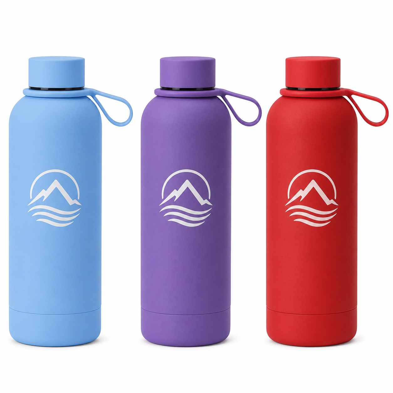 16 Oz Stainless Steel Handgrip Bottle