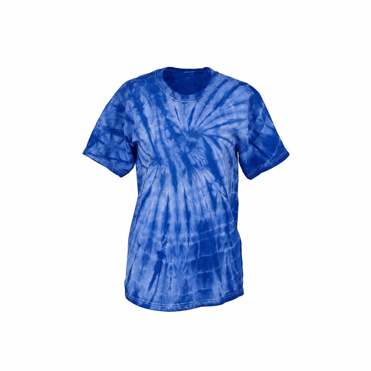 Cotton Spider Wash T Shirt — Blue