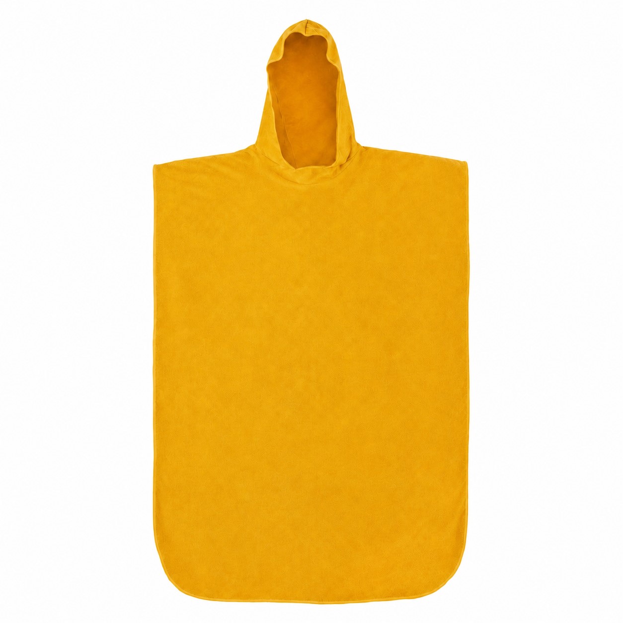 Adult Hooded Towel Poncho — Gold