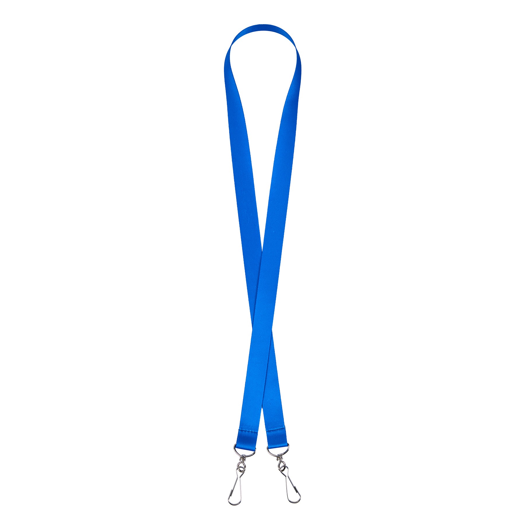 Open-Ended Dual Attachment Polyester Lanyard — view 2