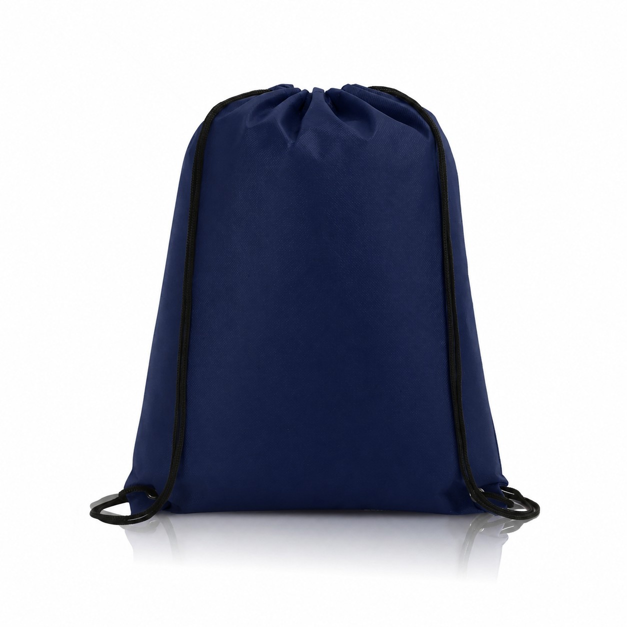 80GSM Non-Woven Drawstring Bag — Navy Blue