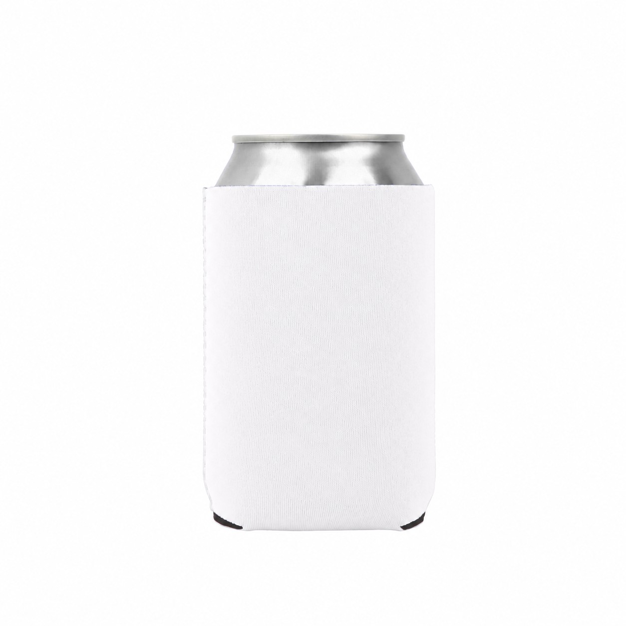 12 Oz Neoprene Can Cooler — White