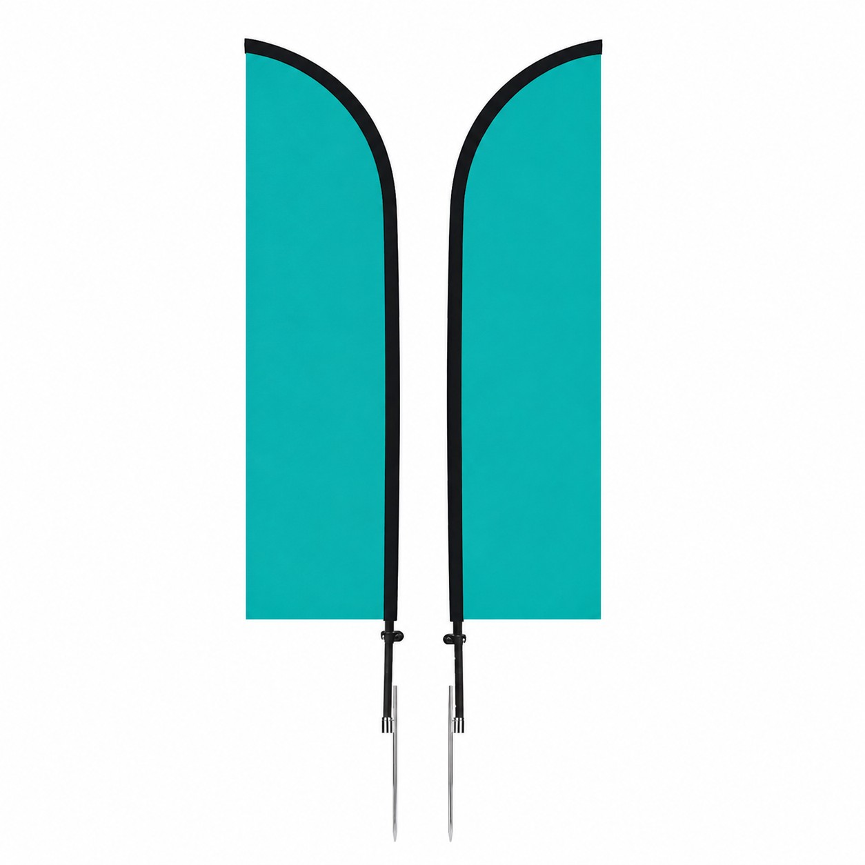 9' Double Sided Feather Flag Kit — view 2