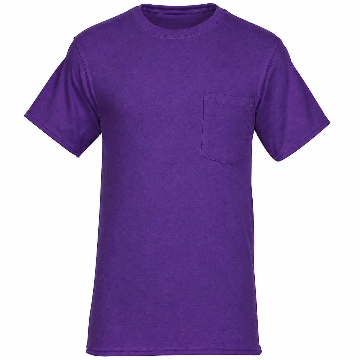 Reinforced Pocket Workwear T Shirt — Purple
