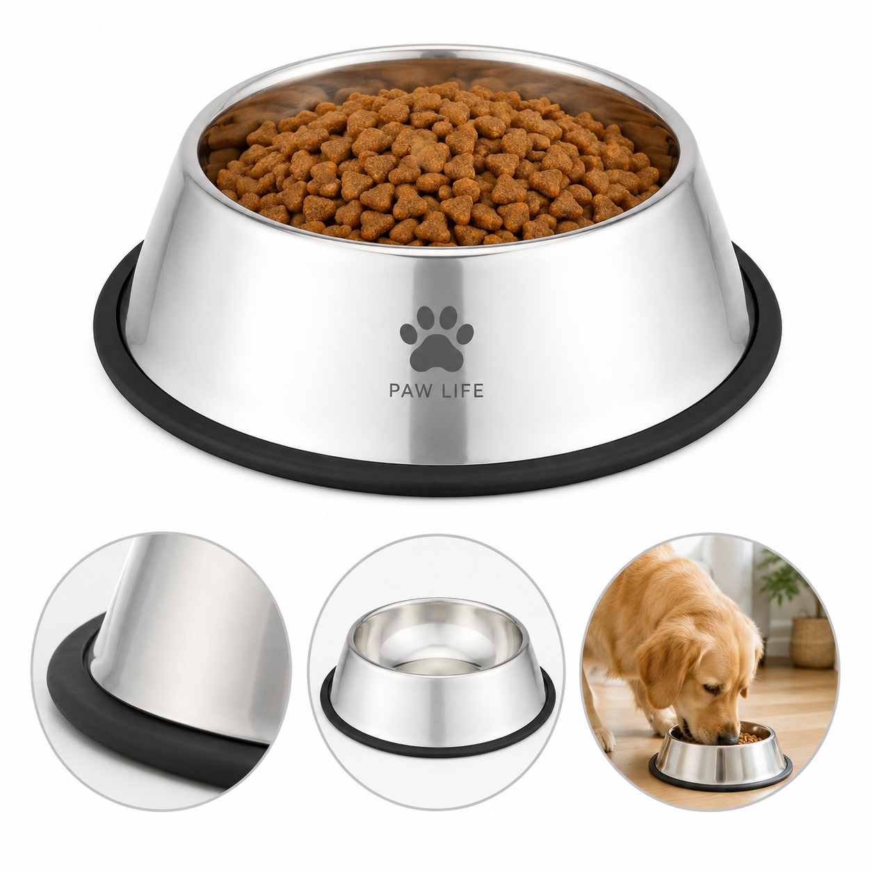 Polypropylene Pet Feeding Bowl