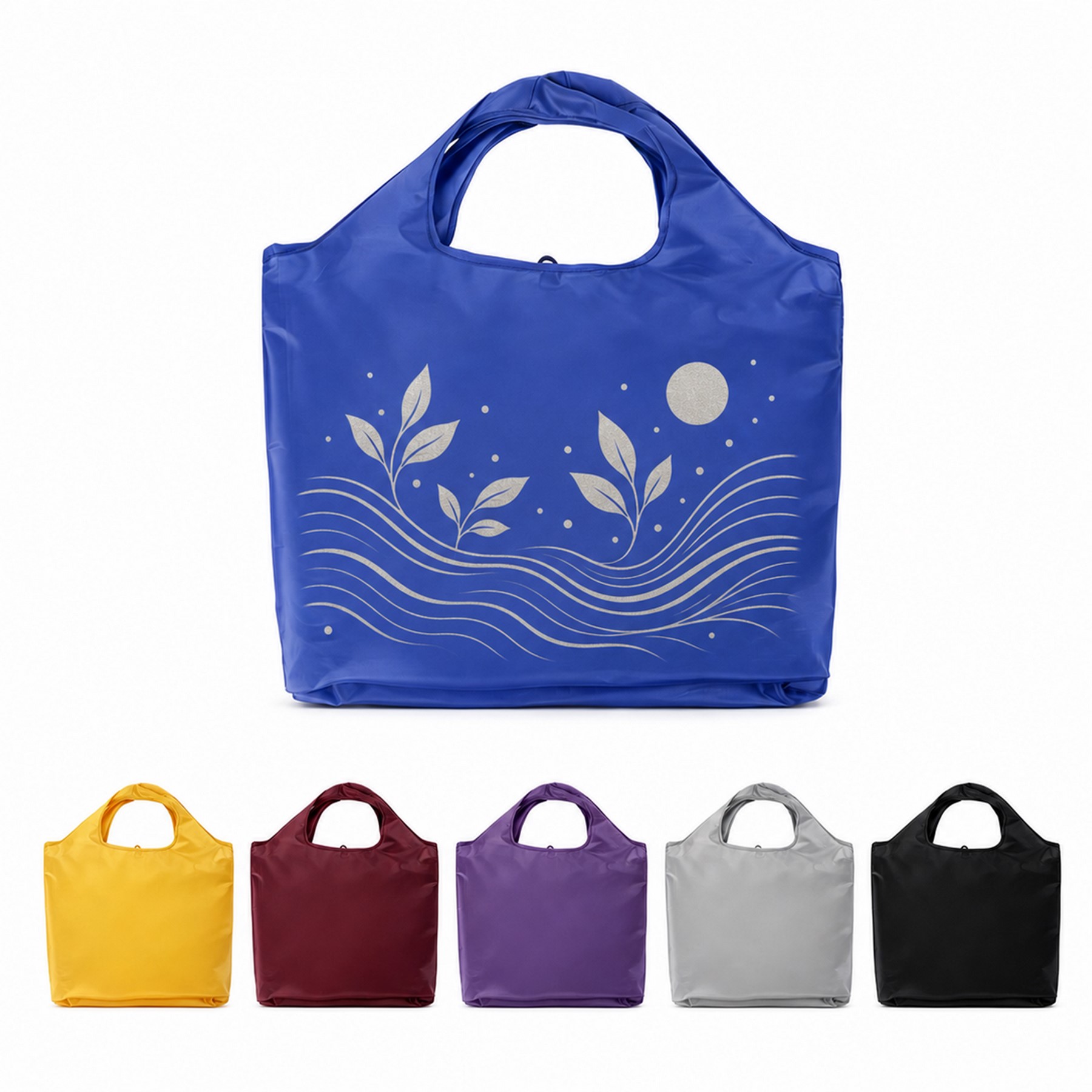 Reusable Polyester Roll Up Tote