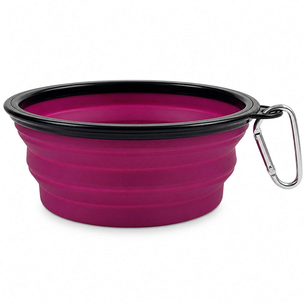 Clip On Collapsible Silicone Pet Bowl — view 2