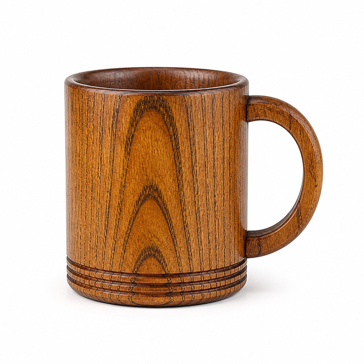 Natural Wood 9 Oz Coffee Mug — view 2
