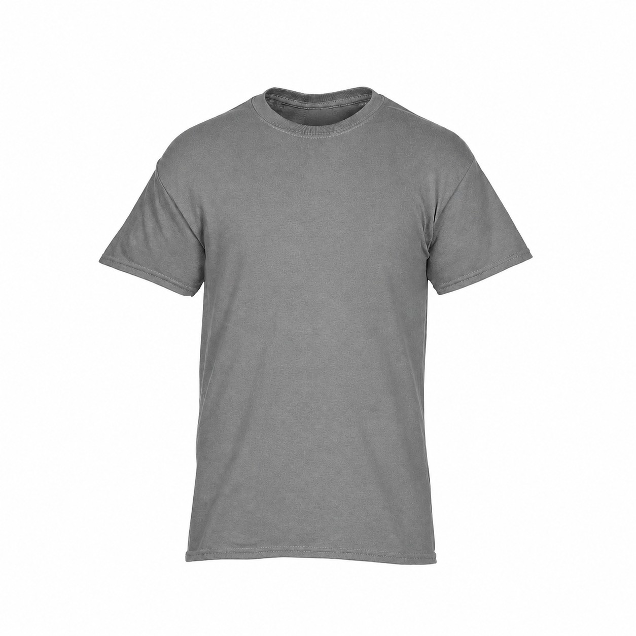 Heavy Cotton Crew Neck T-Shirt — Gray