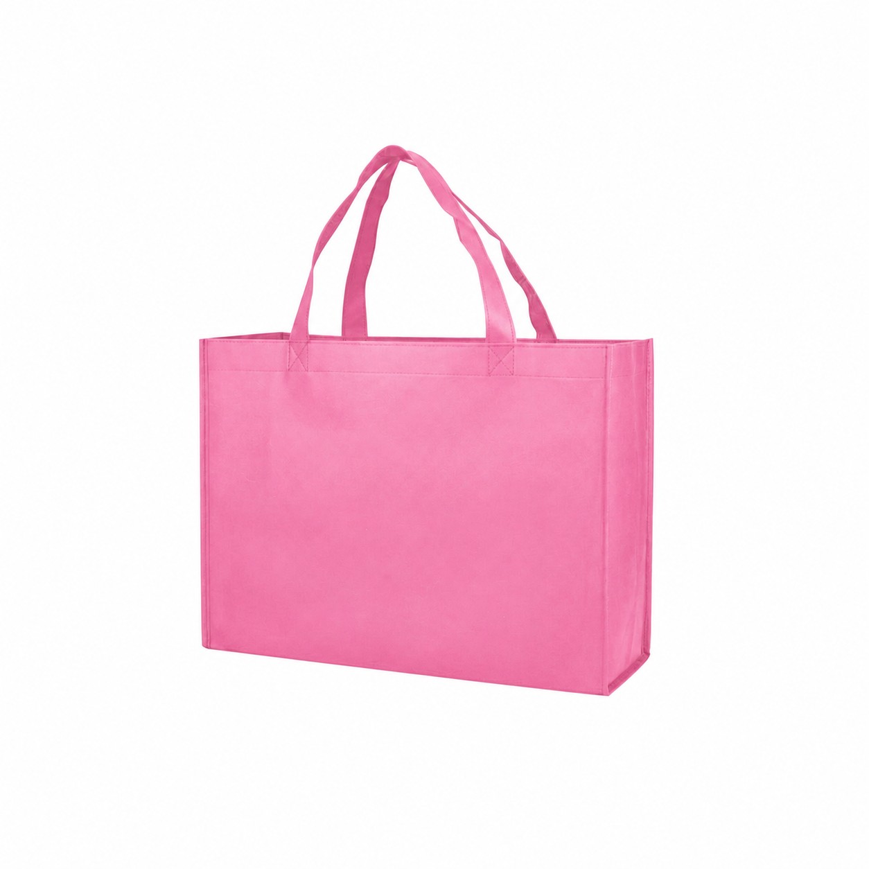 80GSM Non-Woven Shopping Tote Bag — Pink