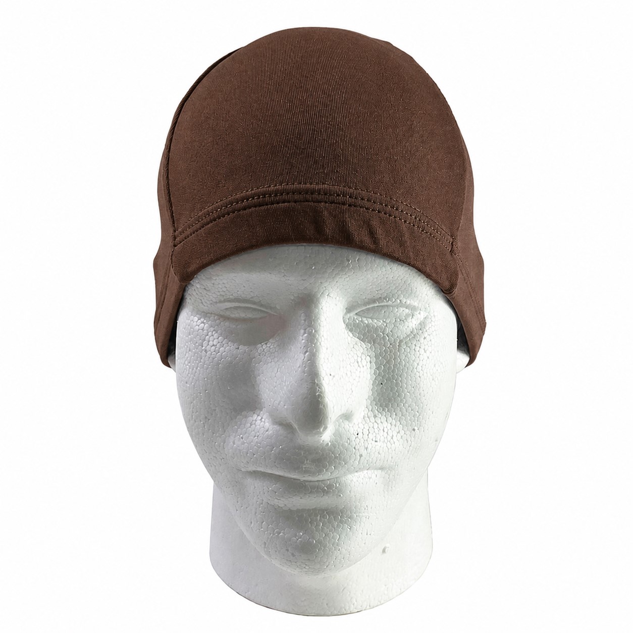 Pullover Spandex Wig Liner Cap — Brown