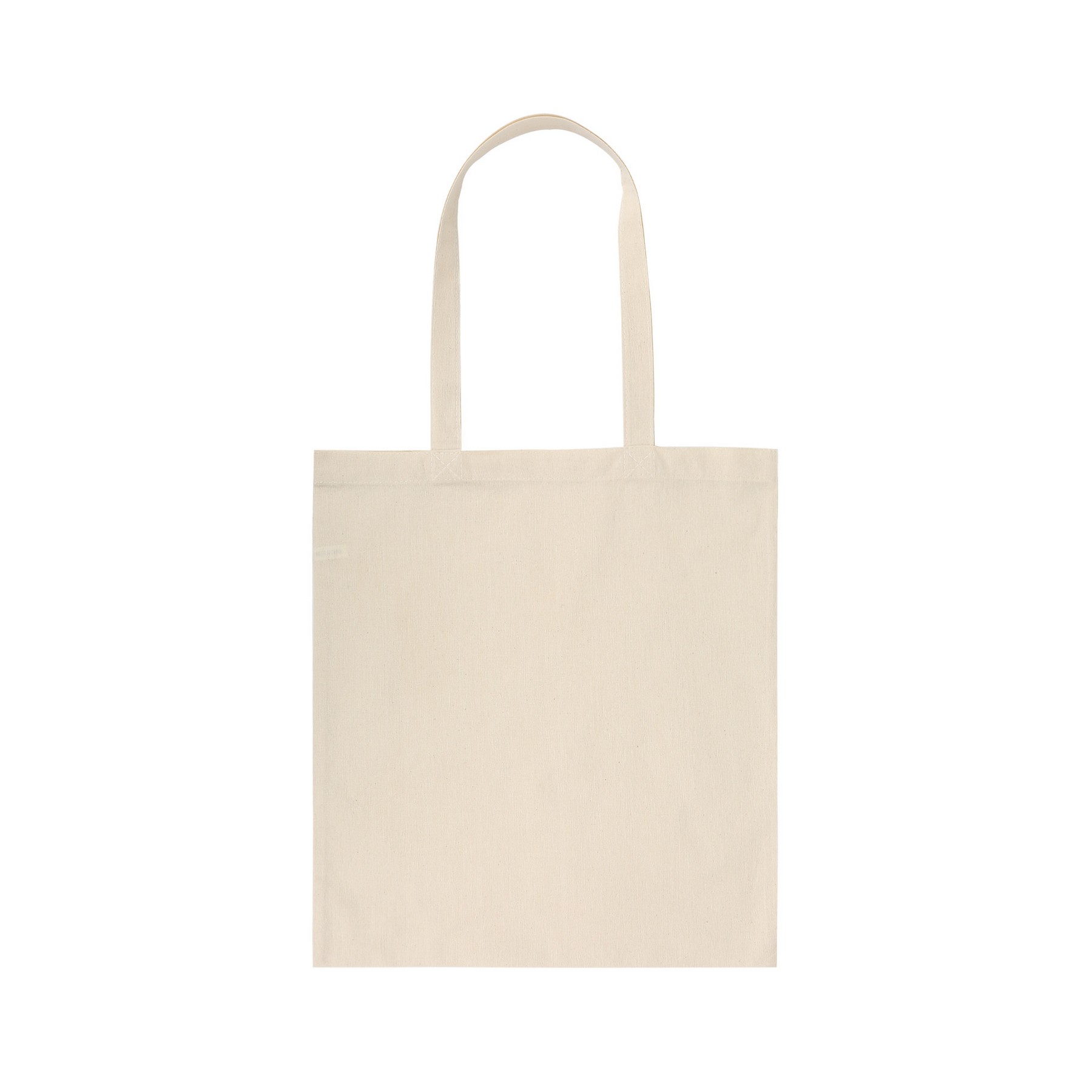 14.5-Inch Cotton Canvas Tote Bag — view 2