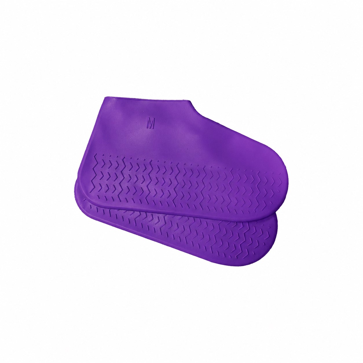 Silicone Waterproof Shoe Covers — Purple