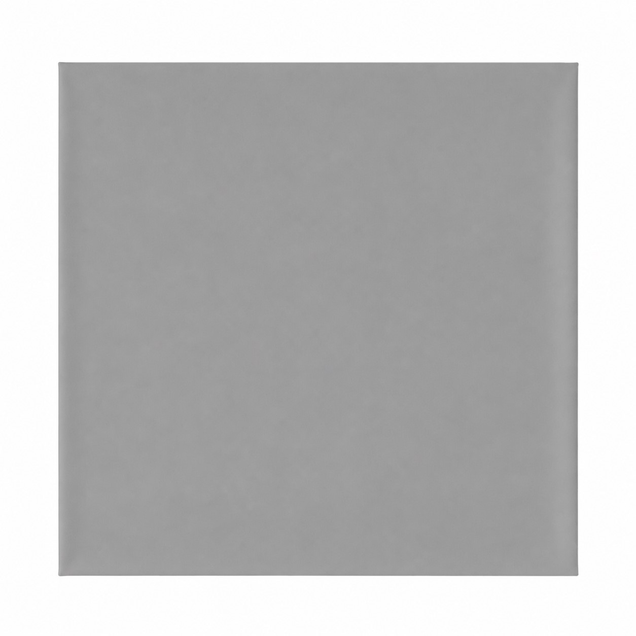 Washable Satin Square Bandanna — Gray
