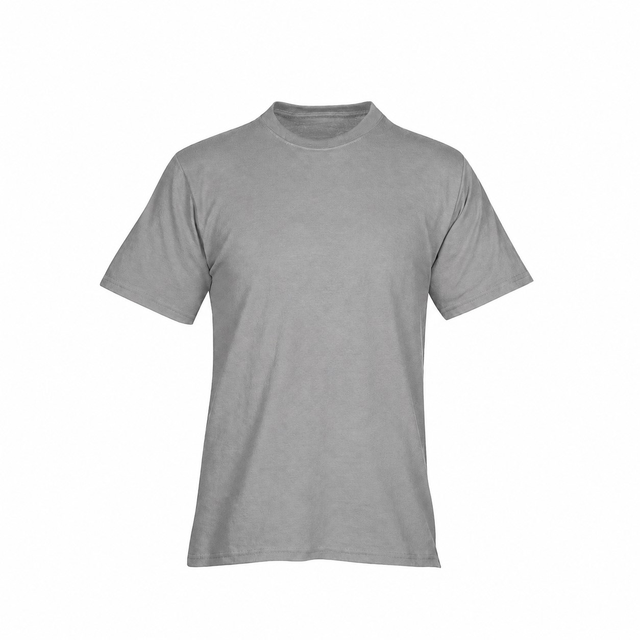 Classic Cotton Screen T Shirt — Gray