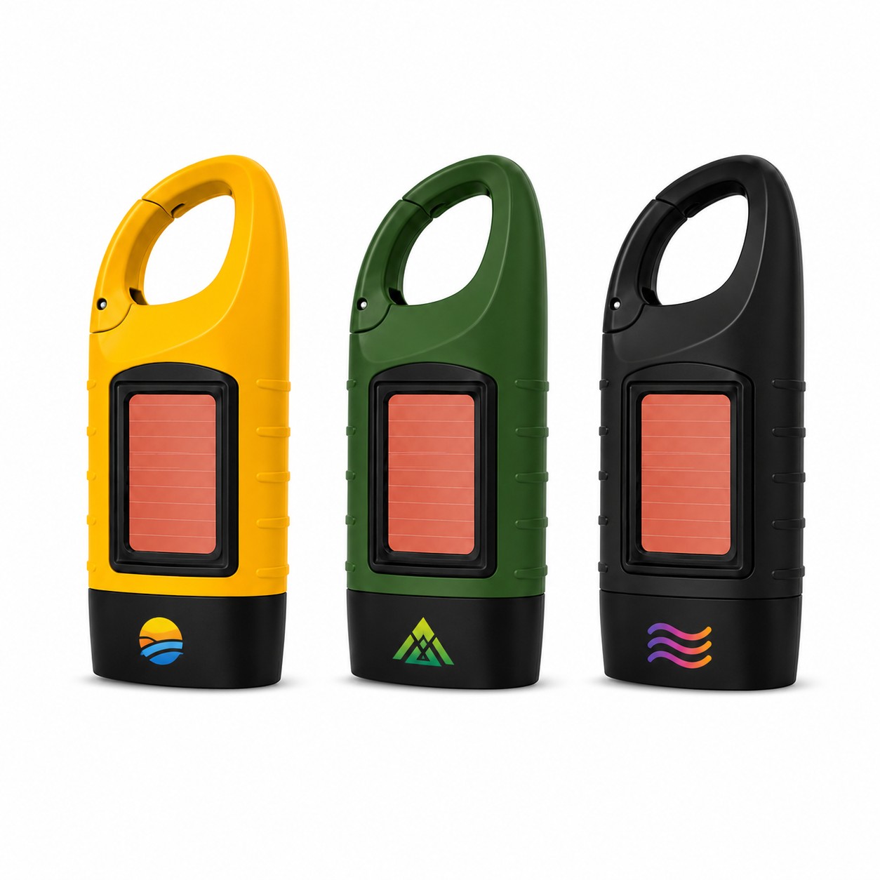 Solar Hand Crank Emergency Flashlight