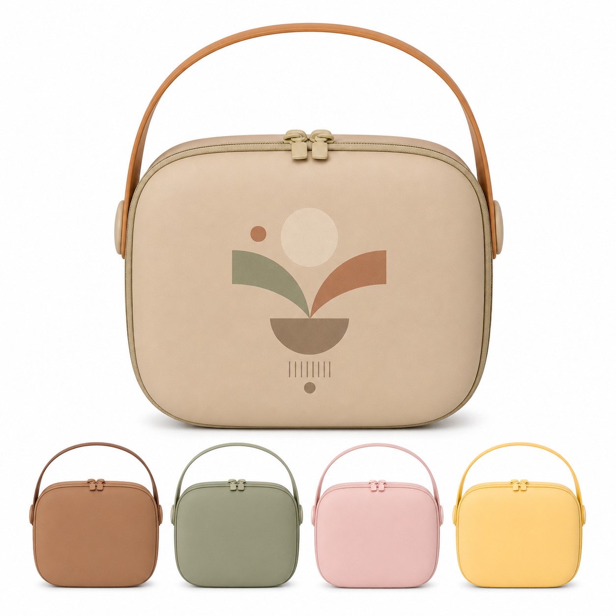 Double Layer PU EVA Cosmetic Bag