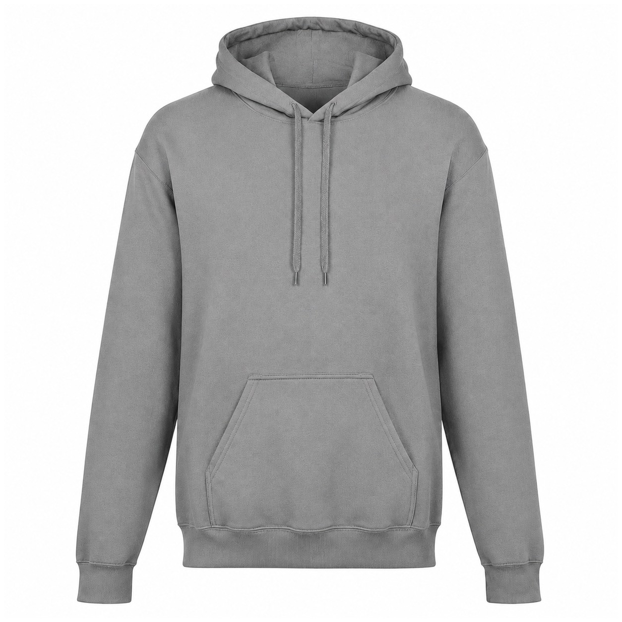 8.4-Ounce Cotton-Polyester Pullover Hoodie — Gray