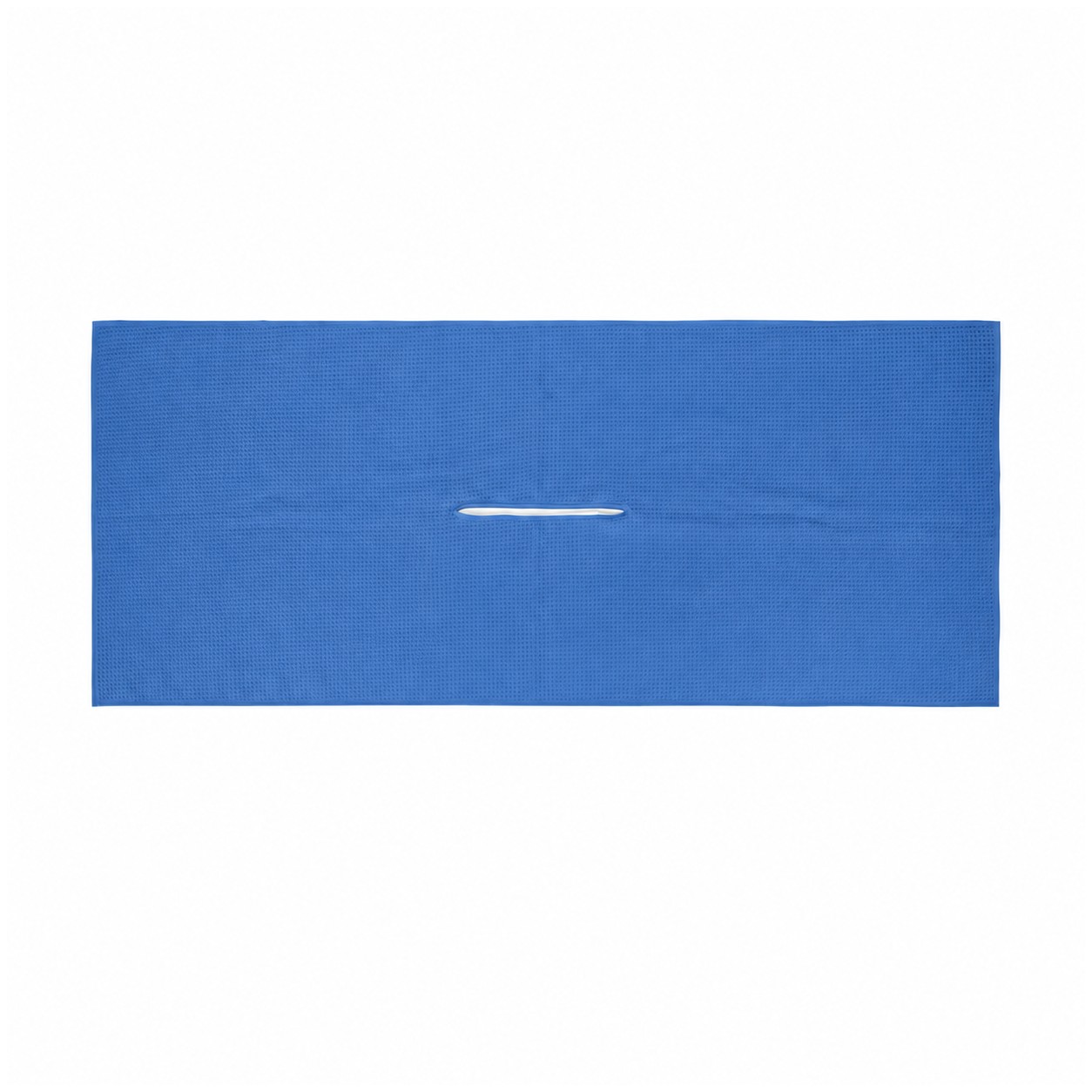 Microfiber Caddie Towel With Club Slit — Blue